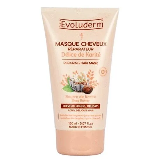 Evoluderm Repairing Hair Mask With Shea Butter 500Ml