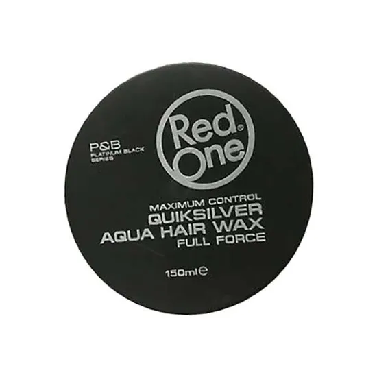 Red One Quik Silver Aqua Hair Gel Wax Full Force