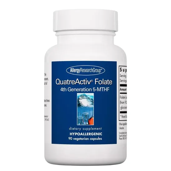 Allergy Research Group QuatreActiv Folate Capsules