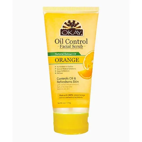 Okay Pure Naturals Oil Control Orange Facial Scrub