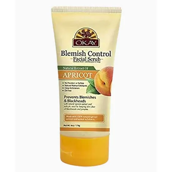 Okay Pure Naturals Blemish Control Apricot Facial Scrub
