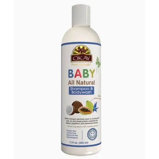Okay Pure Naturals All Natural Baby Shampoo & Bodywash