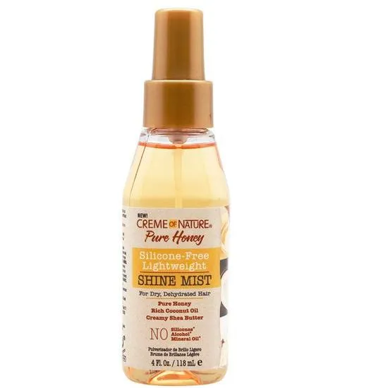 Creme Of Nature Pure Honey Silicone Free Lightweight Shine Mist