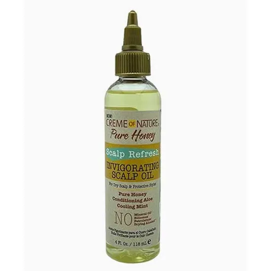 Creme Of Nature Pure Honey Scalp Refresh Invigorating Scalp Oil