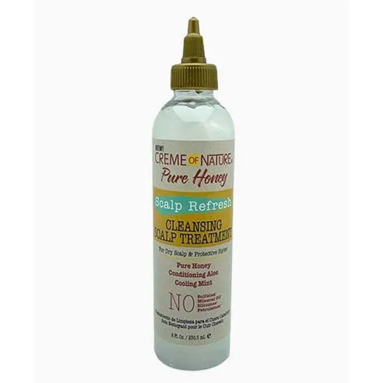 Creme Of Nature Pure Honey Scalp Refresh Cleansing Scalp Treatment