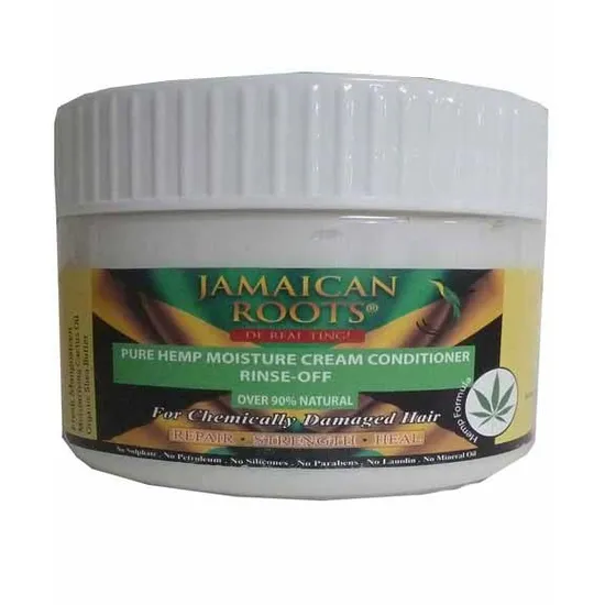 Jamaican Roots Pure Hemp Moisture Cream Conditioner Rinse Off
