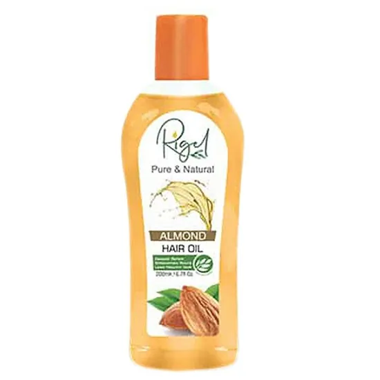 Rigel Pure & Natural Almond Hair Oil