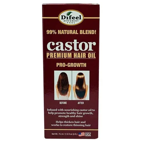 Difeel Pro Growth Castor Premium Hair Oil