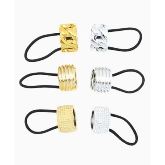 Molly And Rose Plastic Hair Cuff On Elastic