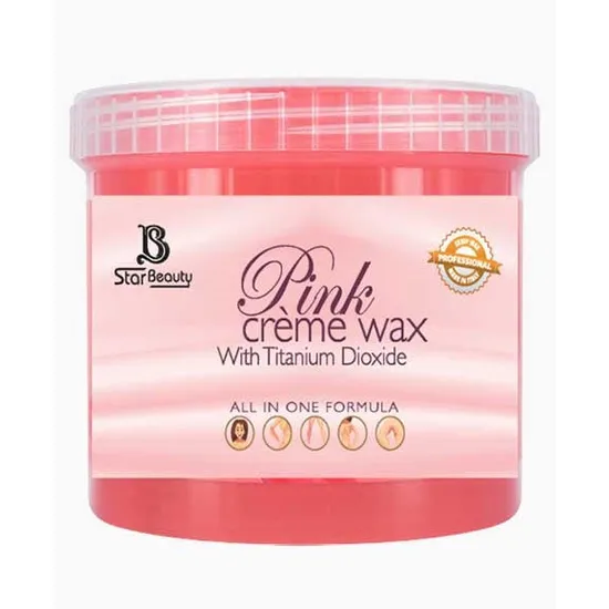 Star Beauty Pink Creme Wax With Titanium Dioxide