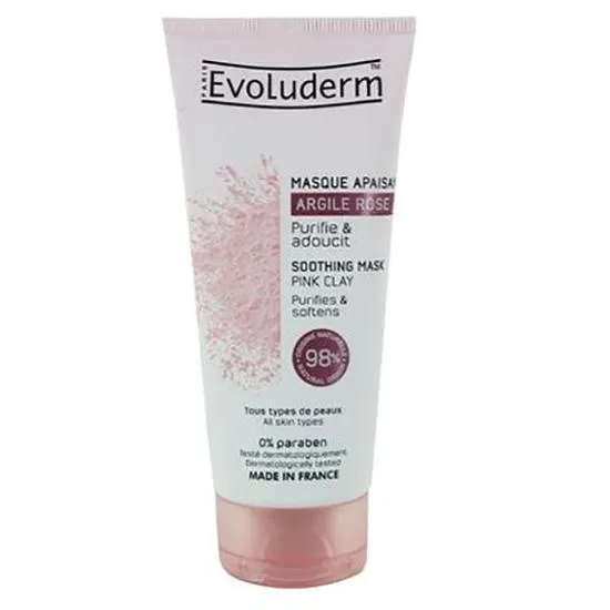 Evoluderm Pink Clay Soothing Mask