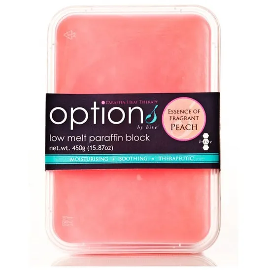 Hive Peach Paraffin Wax Block