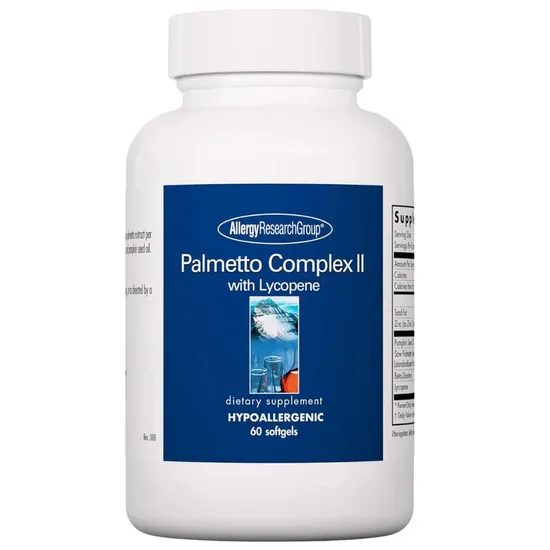 Allergy Research Group Palmetto Complex II With Lycopene