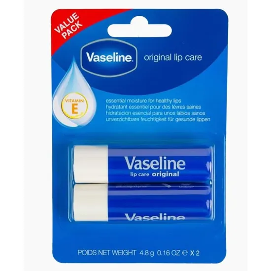 Vaseline Original Lip Care Value Pack