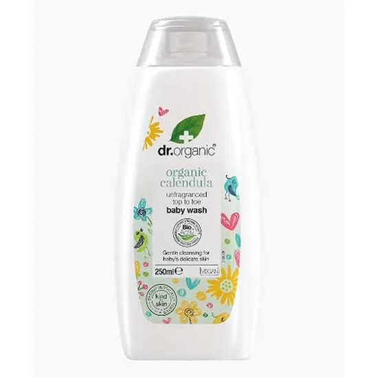 Dr. Organic Calendula Unfragranced Baby Wash