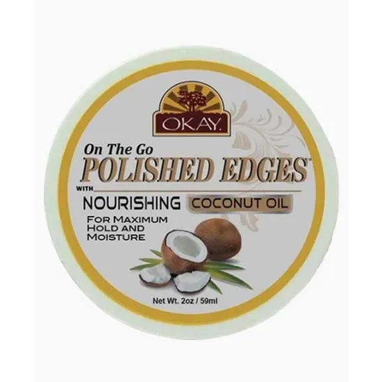 Okay On The Go Polished Edges Coconut Oil