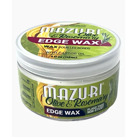 Mazuri Olive & Rosemary Edge Wax With Castor Oil