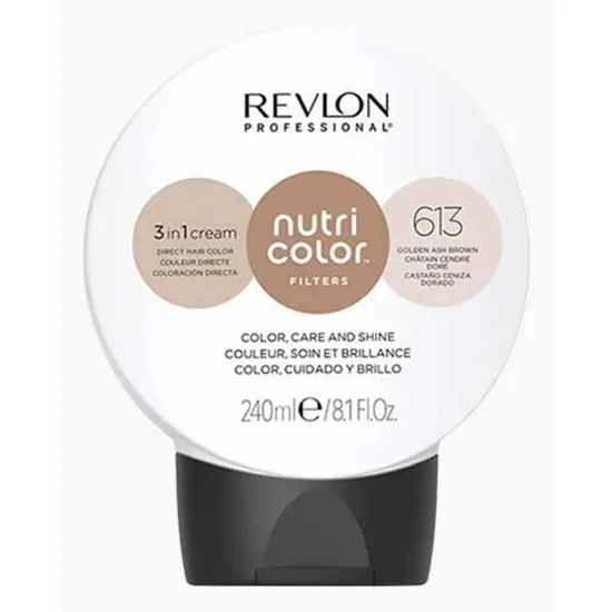 Revlon Nutri Colour 3 In 1 Cream 613 Golden Ash Brown