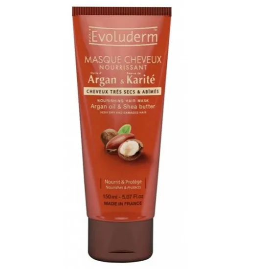 Evoluderm Nourishing Hair Mask With Argan Oil & Shea Butter