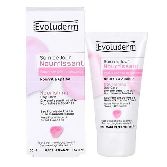 Evoluderm Nourishing Day Care Cream With Rose