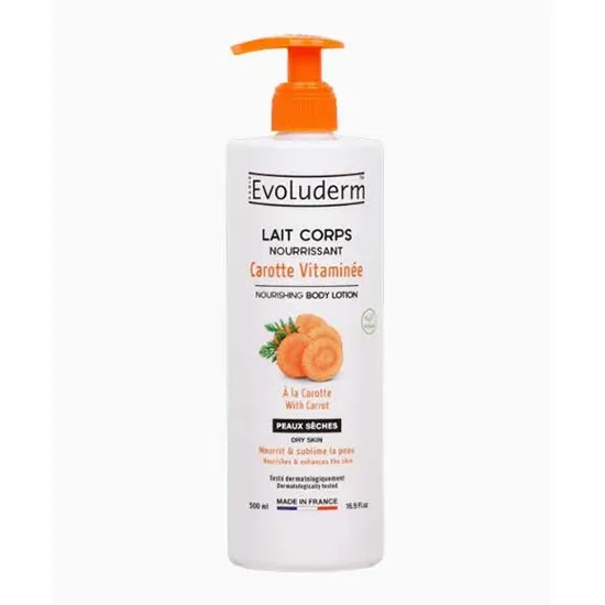 Evoluderm Nourishing Body Lotion With Carrot