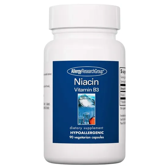 Allergy Research Group Niacin 250mg Capsules