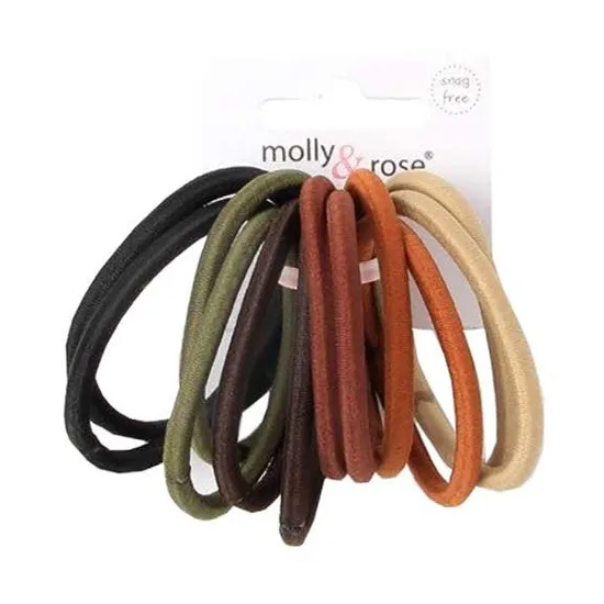 Molly And Rose Naturals Mix Elastic Bands