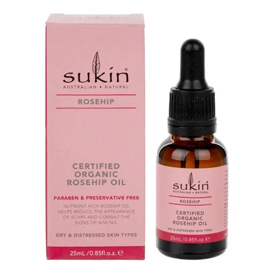 Sukin Certified Organic Rose Hip Oil