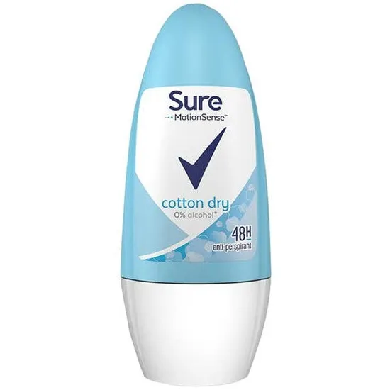 Sure Motionsense Cotton Dry 48h Anti Perspirant Roll On