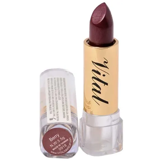 Vital Makeup Moisturising Lipstick Berry