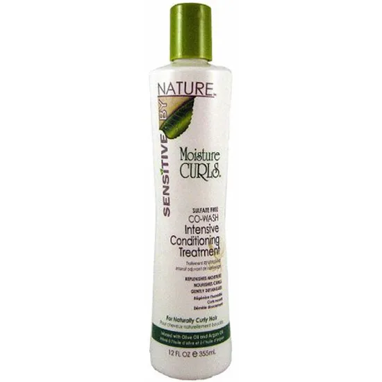 Sensitive By Nature Moisture Curls Sulphate Free Co Wash Intensive Conditioning Treatment