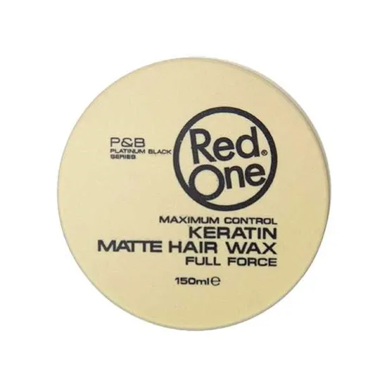 Red One Maximum Control Keratin Matte Hair Wax Full Force