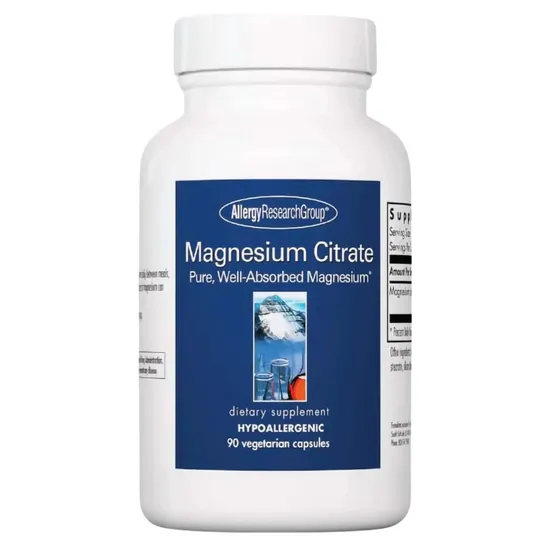 Allergy Research Group Magnesium Citrate Capsules