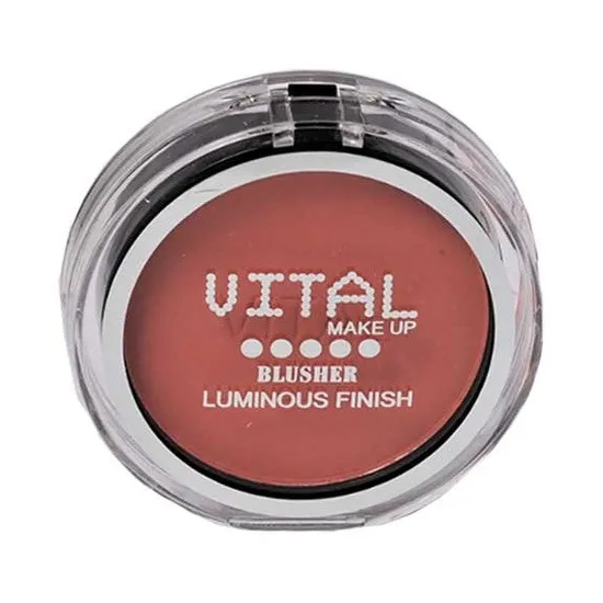 Vital Makeup Luminous Finish Blusher 04 Rouge