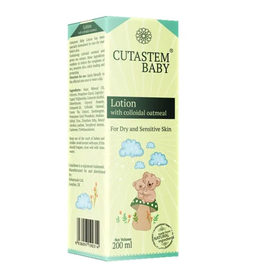 Cutastem Baby Lotion With Colloidal Oatmeal
