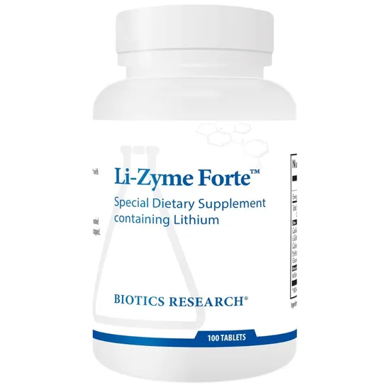 Biotics Research Li-Zyme Forte Tablets