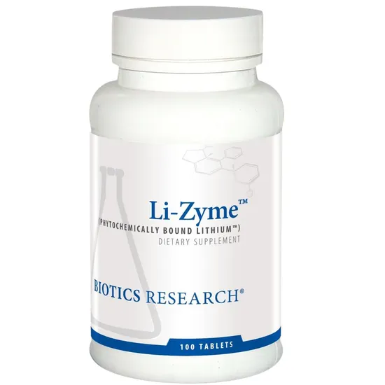 Biotics Research Li-Zyme Lithium Tablets