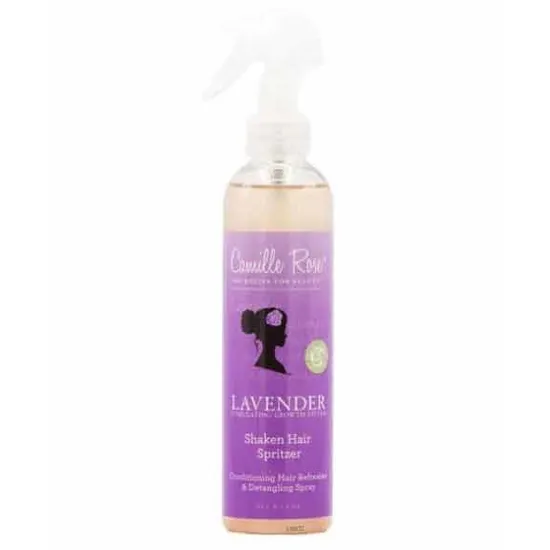 Camille Rose Lavender Shaken Hair Spritzer Detangling Spray