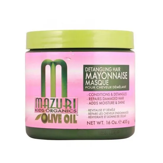 Mazuri Kids Olive Oil Detangling Hair Mayonnaise Masque