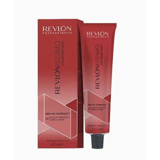 Revlon Issimo Coloursmetique Permanent Hair Colour Red 60Ml / 6.65 Dark Red Mahogany Blonde