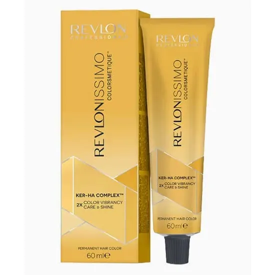 Revlon Issimo Coloursmetique Permanent Hair Colour Yellow 60Ml / 6.3 Dark Golden Blonde