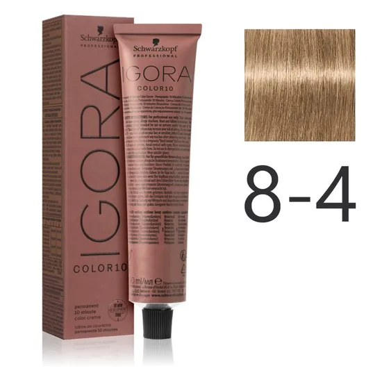 Schwarzkopf Igora Colour 10 Hair Colour Full Range 60Ml / 8-4