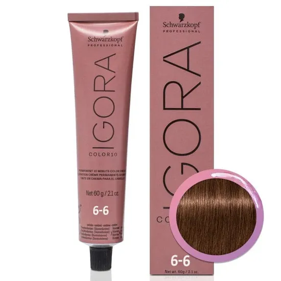 Schwarzkopf Igora Colour 10 Hair Colour Full Range 60Ml / 6-6