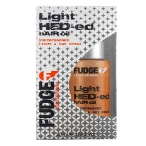 Fudge Professional Hed Ed Hair Oil Super Charged & Dry Spray