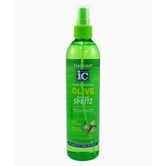 IC Fantasia Hair Polisher Olive Firm Hold Spritz Hairspray