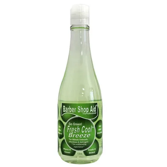 Barber Shop Aid Go Green Fresh Cool Breeze