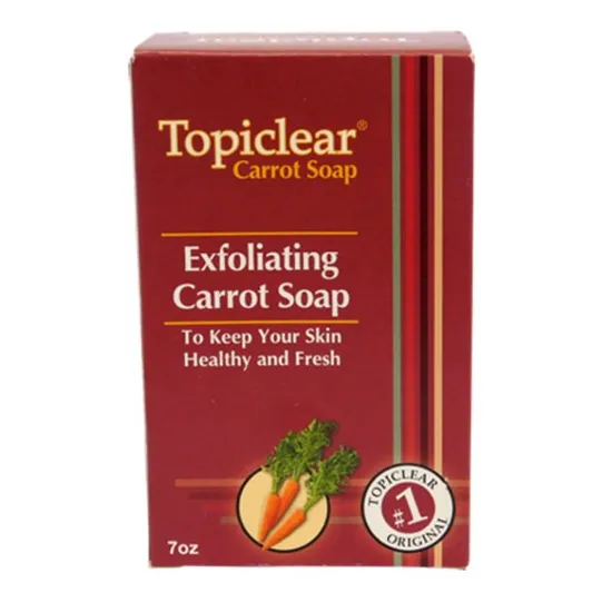 Topiclear Exfoliating Carrot Soap