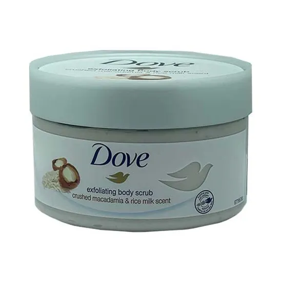 Dove Exfoliating Body Scrub With Macadamia & Rice Milk