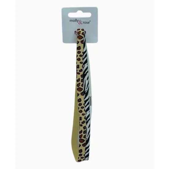 Molly And Rose Elastic Bandeau Animal Print Elastic Band 8386