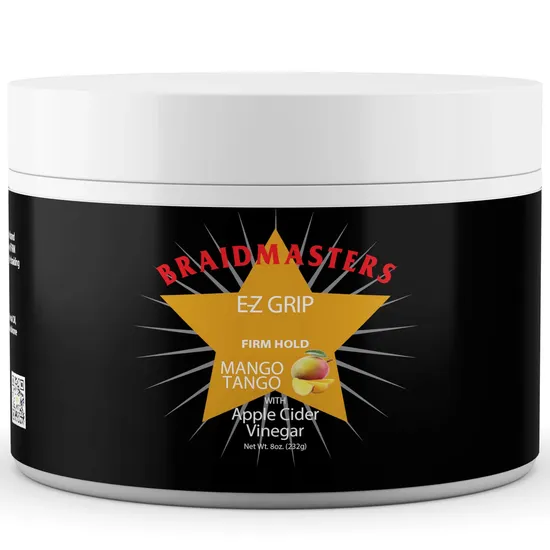 Braid Masters EZ Grip Mango Tango Firm Hold Braid & Loc Gel